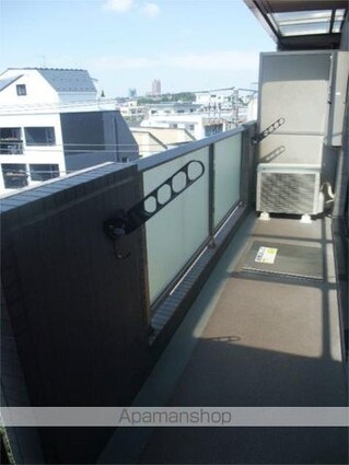 ルーブル学芸大学五番館[1R/30.75m2]のバルコニー