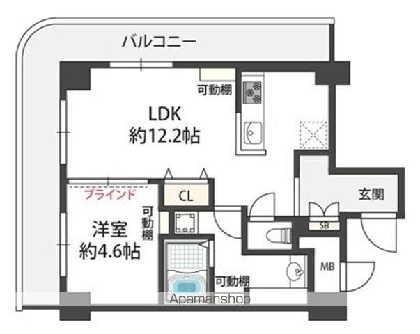 近鉄淀川リバーサイドマンションの間取り写真