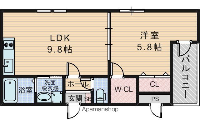 フジパレス蛍池南町II番館の間取り写真
