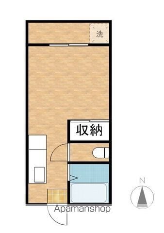 アルフォンス清水II番館の間取り写真
