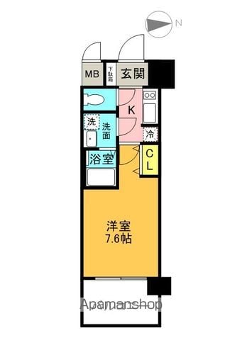 スプランディッド放出の間取り写真