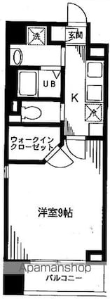 東京都中野区本町３丁目[1K/29.18m2]の間取図