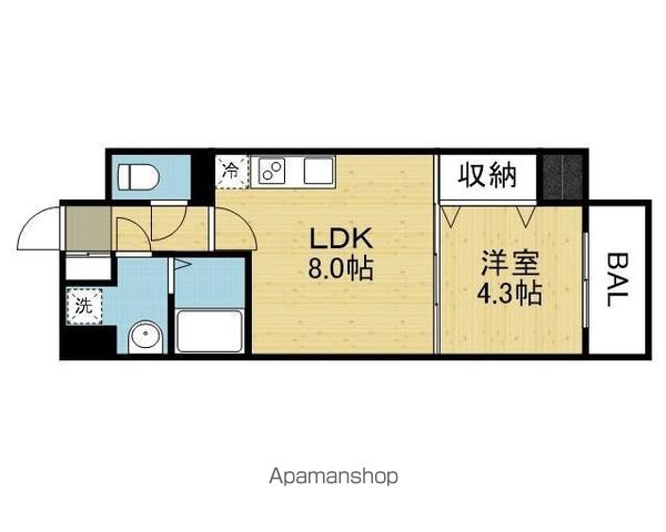 GARDEN HOUSE新今里の間取り写真