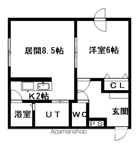 LITTLE POCKETの間取り写真