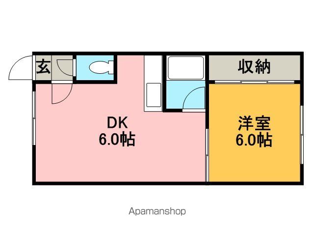 シティハイムハーモネートの間取り写真