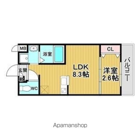 リアコート千里丘INORTHの間取り写真