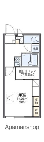 レオパレスサンライズ大川の間取り写真