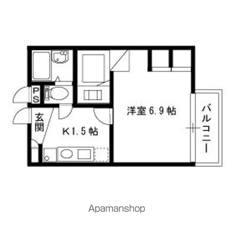 レオパレス清流の間取り写真