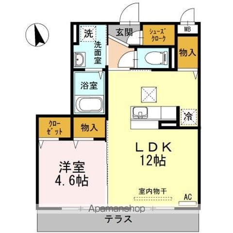 グランツの間取り写真