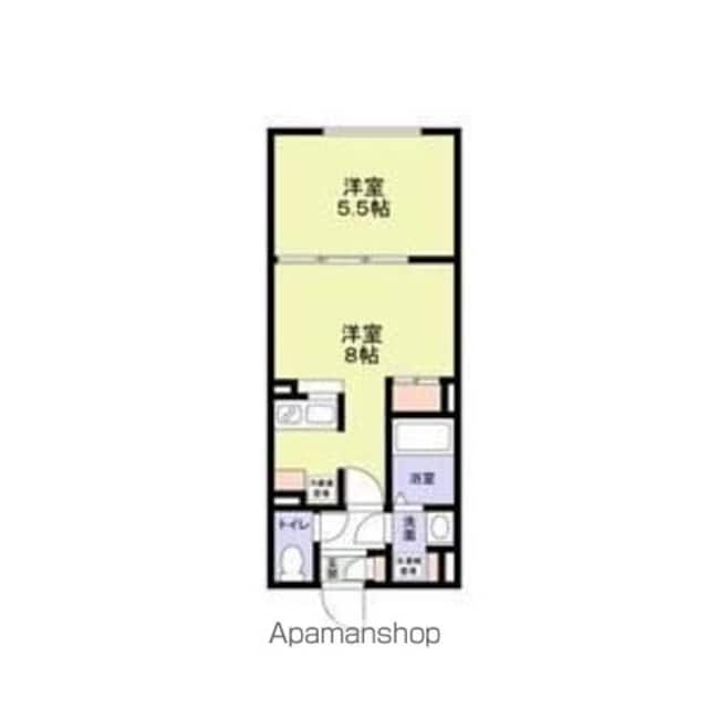 トライム両国[1LDK/30.96m2]の間取図