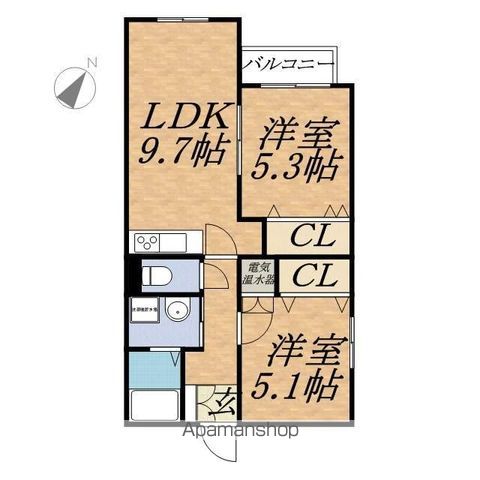 NEST円山の間取り写真