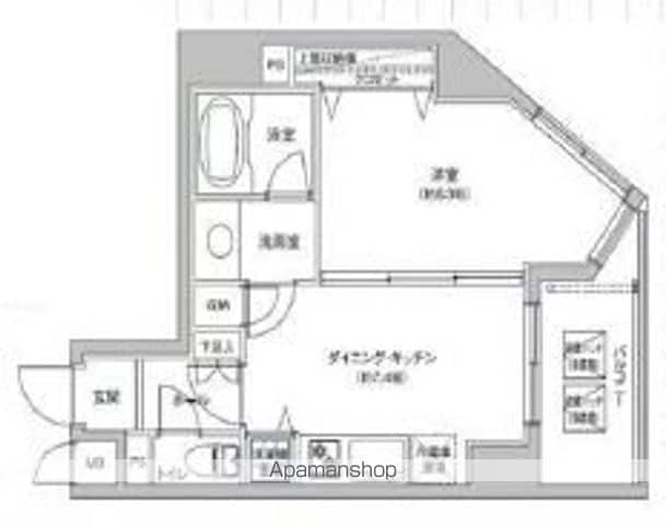 ザ・プレミアムスイート高田馬場の間取り写真