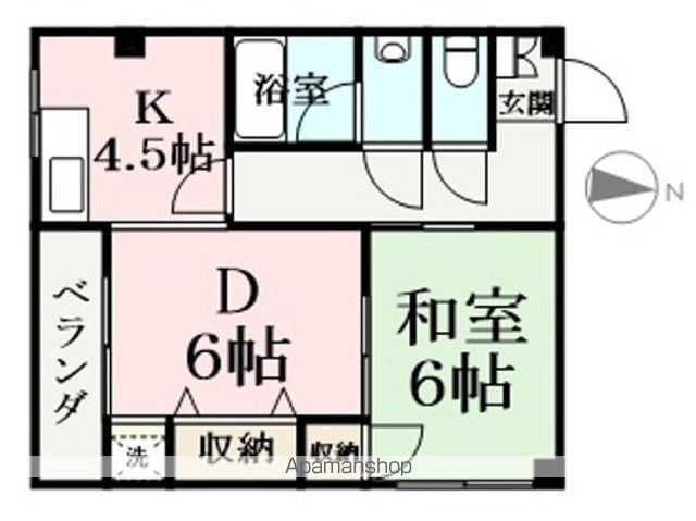MKマンション大島の間取り写真