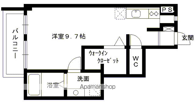 【シャルマンドミールの間取り】