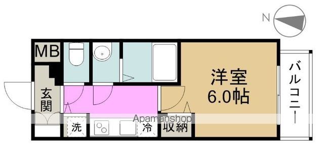 プレサンス大阪ゲートシティの間取り写真