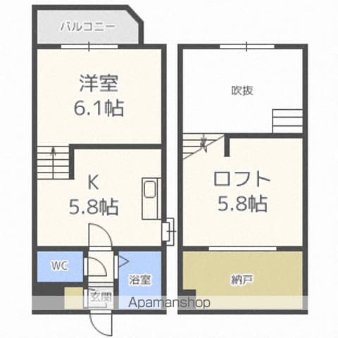 ジュイエ学園前の間取り写真