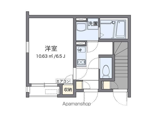 クレイノ華の間取り