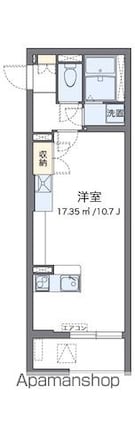 ミランダＫＳＭ　ｉＭＡＴＲＩＸ[1R/29.62m2]の間取図