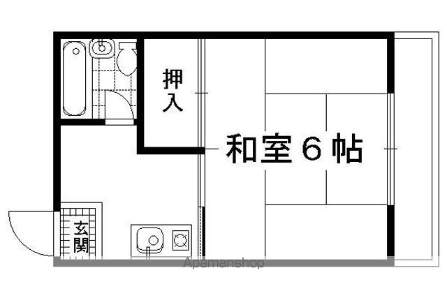 メゾンフリスコの間取り写真
