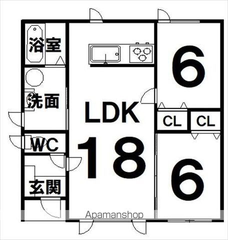 リバーサイドタウンの間取り写真