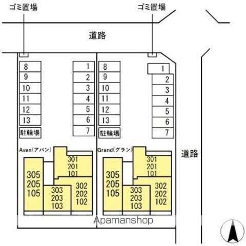 ＧＲＡＮＤ（グラン）ＡＶＡＮＴ（アバン）　ＧＲＡＮＤ（グラン） 102 ｜ 岐阜県羽島郡岐南町下印食３丁目43（賃貸アパート1LDK・1階・39.32㎡） その12