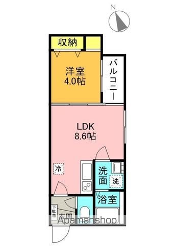 F MIRAI LUFTの間取り写真