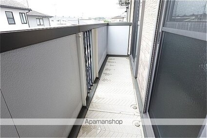 ディアクレスト　Ｂ[2LDK/53.76m2]のバルコニー