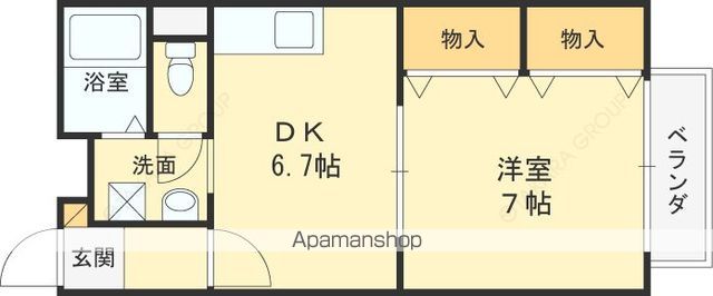 ボヌール I棟の間取り写真