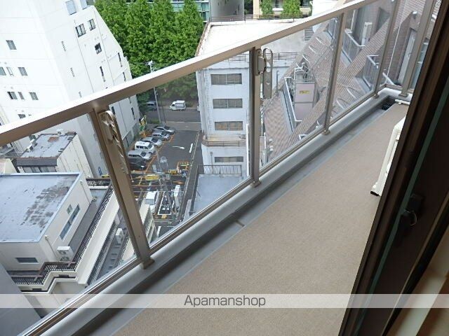 パークハビオ飯田橋[1DK/30.99m2]のバルコニー