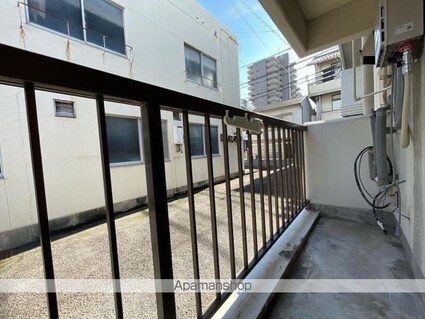 香川県高松市楠上町１丁目[1K/24.6m2]のバルコニー