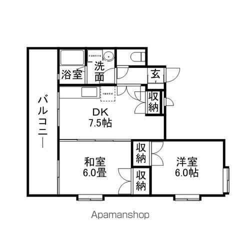 セルバ博多南の間取り