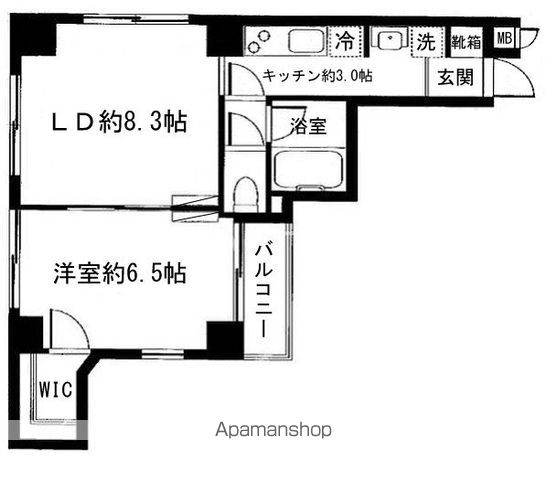 グランシャス銀座東の間取り写真