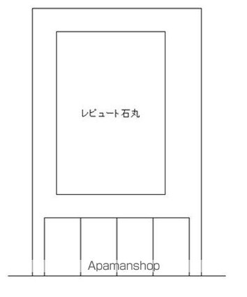 レピュート石丸[2DK/42.9m2]の配置図