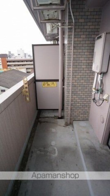 広島県広島市西区三篠北町[1K/25.51m2]のバルコニー