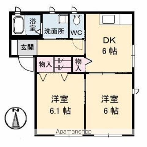 プログレス A棟の間取り写真