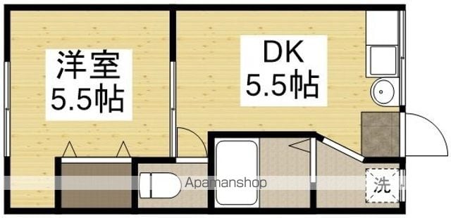 中村アパートの間取り写真