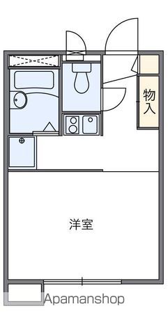 レオパレス駒が橋の間取り写真