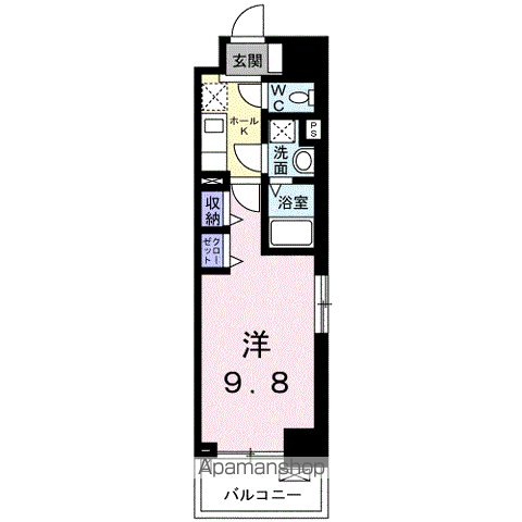 ＦＬレジデンス１の間取り