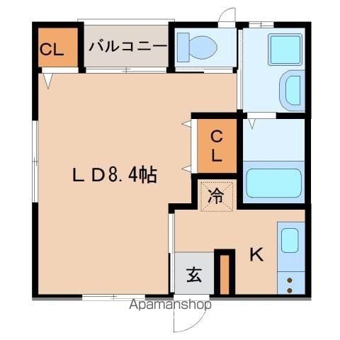 ONE CUBEの間取り写真