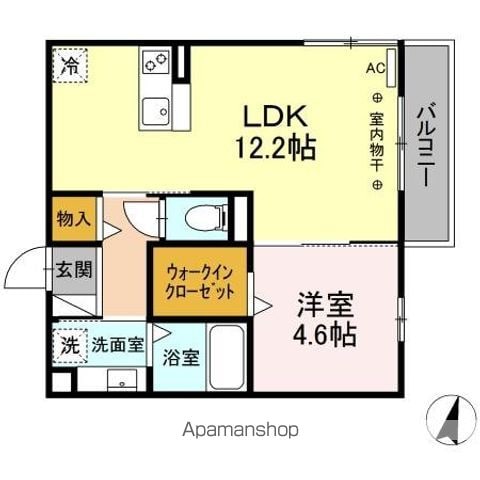 DーHILLS浜北小松の間取り写真
