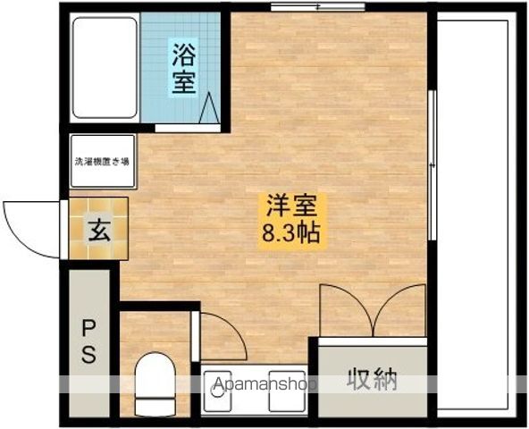 R・マンションの間取り写真