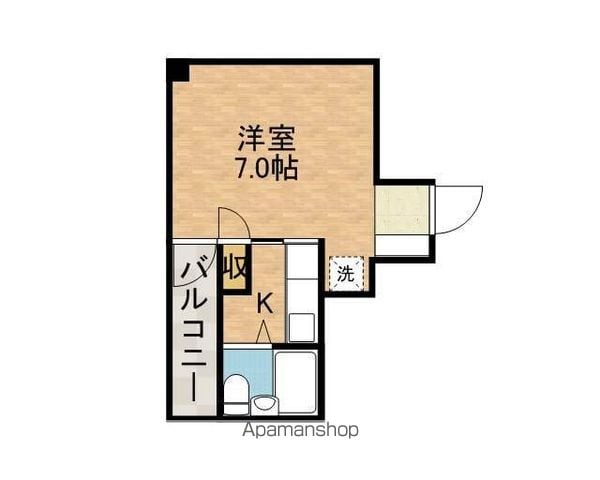 アップルハイツ富田の間取り写真