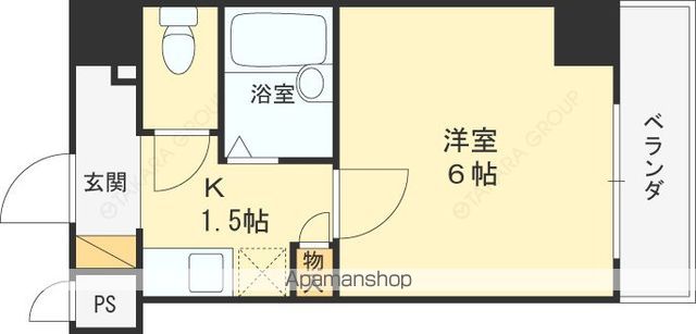 PS HIGASHI OSAKAの間取り写真