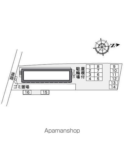 レオパレスアベニューコートⅡ 105 ｜ 千葉県千葉市稲毛区園生町384-184（賃貸アパート1K・1階・19.87㎡） その15