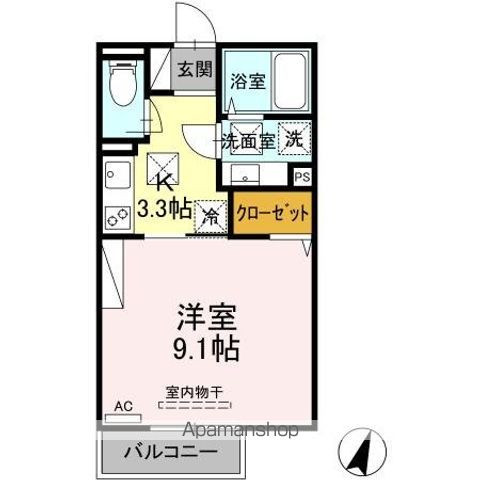 ラ メールの間取り写真