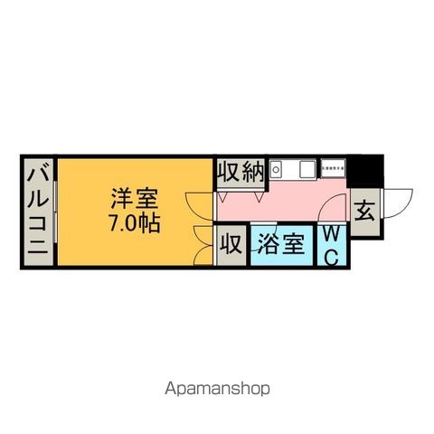 ライオンズマンションキャンパスシティ香椎の間取り