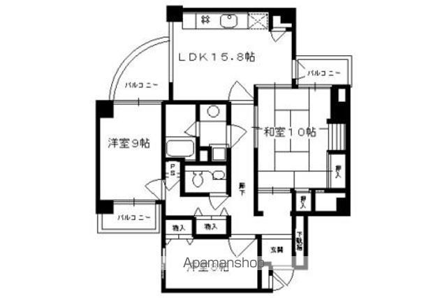 KBコンフォート三条の間取り写真