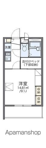 レオパレスシャルム瀬戸の間取り写真