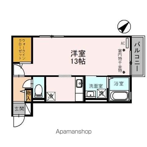 リビングタウン小松弐番館 B棟の間取り写真