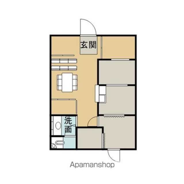 石川店舗[1R/72m2]の間取図